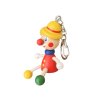 Clown with hat handpainted wooden pendant for kids KROKIDO