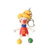 Clown with hat wooden pendant KROKIDO