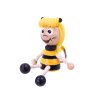 Bee wooden pendant KROKIDO
