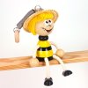 bee wooden figure on spring