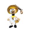 bee with hat and skirt bouncing figure