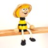 handmade wooden figure bee