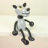 wolf toy from woode certified for kids 3+