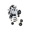 Zebra ahdncrafted wooden pendant KROKIDO