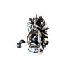 Zebra wooden keyring KROKIDO