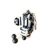 Zebra wooden keyring for kids KROKIDO