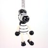 zebra handmade wooden decoration