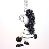 zebra wooden jumpie with spring