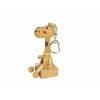 Giraffe wooden keychain for kids