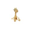 Giraffe wooden magnet