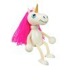 unicorn wooden figuine