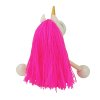 Unicorn wooden figurine on spring KROKIDO