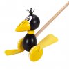 raven on stick push along for kids