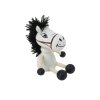 White horse hand painted wooden magnet KROKIDO
