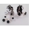 white horse keyring for kids