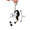 White horse handmade keychain KROKIDO