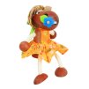 horse wooden figure on spring