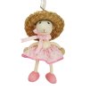 sheep with hat wooden bouncing doll