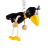 raven wooden bouncing figure ons pring