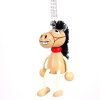 handpainted figure on spring horse