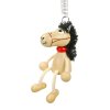 Horse wooden bouncing figure