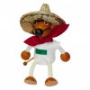 mexican mouse wooden bouncing figure