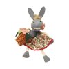 donkey with skirt wooden figure bouncie
