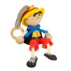 pinocchio yellow hat wooden figure for kids