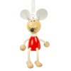 Mouse wooden bouncing doll KROKIDO