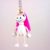 bouncing wooden figure for kids nicorn