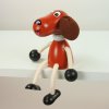 brown dog wooden figure krokido