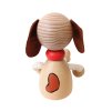 jumping Dog wooden figure