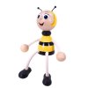 handmade wooden doll for kids bee