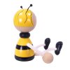 Bee handmade wooden figure for kids