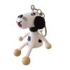 Dalmatian handmade wooden keyring