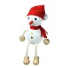 snowman wooden toy for kids