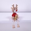 reindeer with christmas tree handmade wooden figure