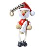 santa claus with christmas tree wooden bouncie from bohemia