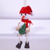 snowman with hat and tree