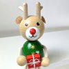 christmas decoration  for kids hand painted reindeer