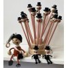 collection of chimney sweep hand painted