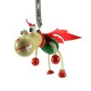 wooden figurine on spring dragon