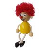red hair boy handpainted wooden figure
