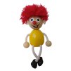 red hair boy wooden figure for kids