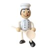 chef Jamie handmade wooden doll KROKIDO
