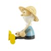 Claude Monet hand crafted wooden doll KROKIDO