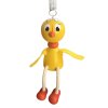 Chicken handmade wooden bouncing figure