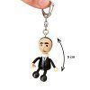 Franz Kafka handmade wooden keyring KROKIDO