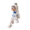 astronaut wooden figure from wood