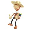 vincent van gogh hand painted wooden figure